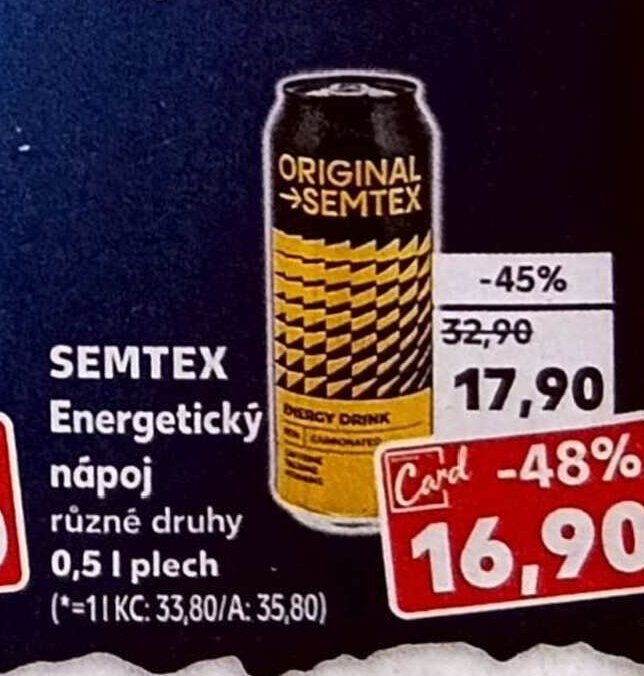Semtex Energetický nápoj