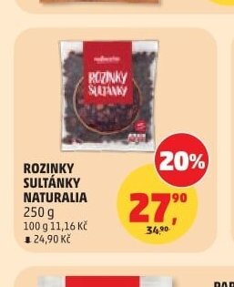 ROZINKY SULTÁNKY NATURALIA