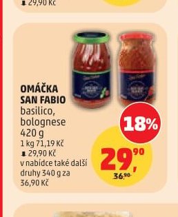 Omáčka San Fabio
