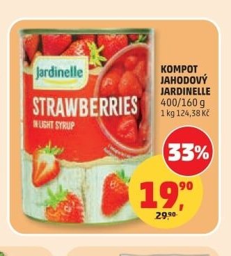 Kompot jahodový Jardinelle