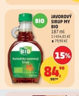 Javorový sirup My Bio