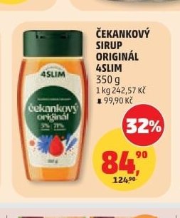 Čekankový sirup 4Slim