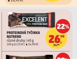 Proteinová tyčinka Nutrend