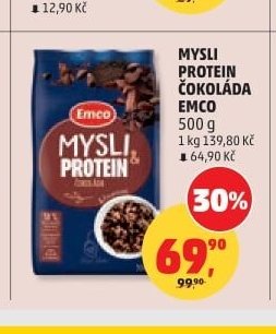 Müsli protein čokoláda Emco