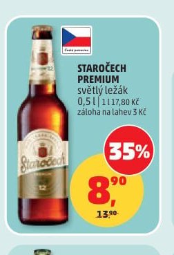 Staročech Premium světlý ležák