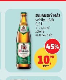Svijanský Máz světlý ležák
