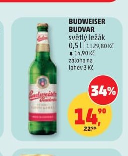 Budweiser Budvar světlý ležák