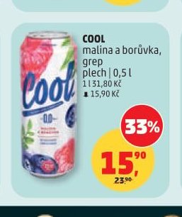 Cool malina a borůvka, grep plech