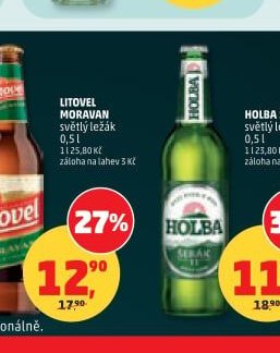 Litovel Moravan světlý ležák
