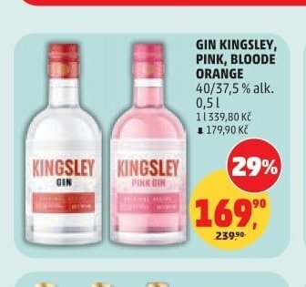 GIN KINGSLEY, PINK, BLOODE ORANGE