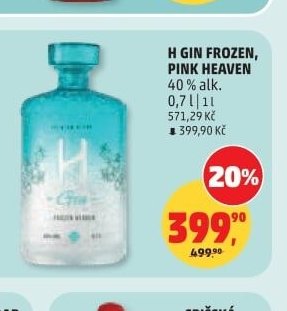 H GIN FROZEN, PINK HEAVEN