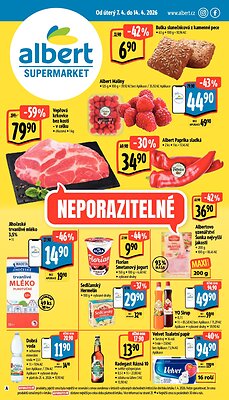 akční leták Albert 7.4.2026-14.4.2026
