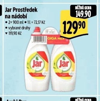 Jar Prostředek na nádobí