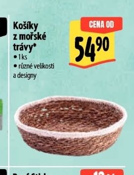 Košíky z mořské trávy