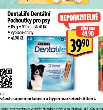 DentaLife Dentální Pochoutky pro psy