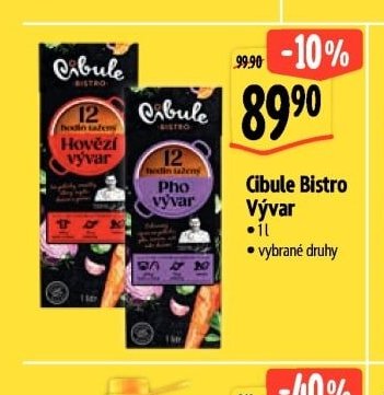 Cibule Bistro Vývar
