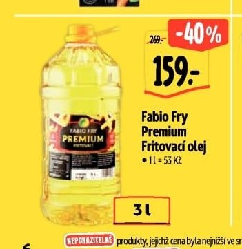 Fabio Fry Premium Fritovací olej
