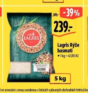 Lagris Rýže basmati