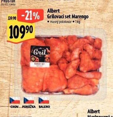 Albert Grilovací set Marengo