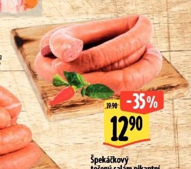 Špekáčkový točený salám pikantní
