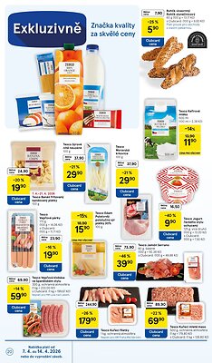 akční leták Tesco 7.4.2026-14.4.2026