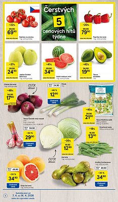 akční leták Tesco 7.4.2026-14.4.2026