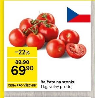 Rajčata na stonku
