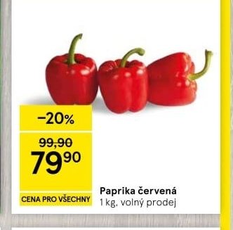 Paprika červená