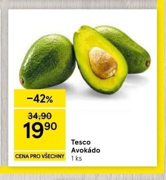 Tesco Avokádo