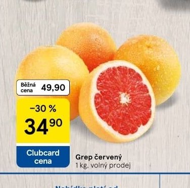 Grep červený