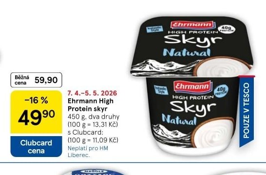Ehrmann High Protein skyr