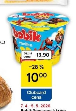 Bobík Smetanový krém