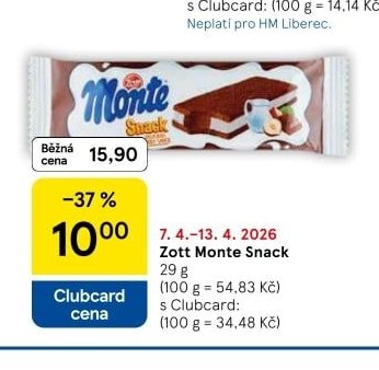 Zott Monte Snack