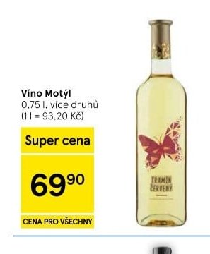Víno Motýl