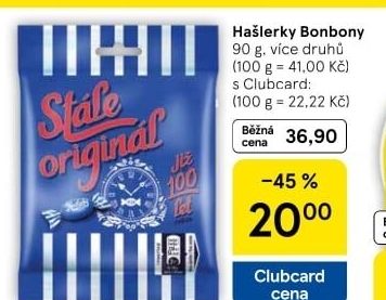 Bonbony Hašlerky Sfinx