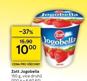 Jogurt Jogobella Zott