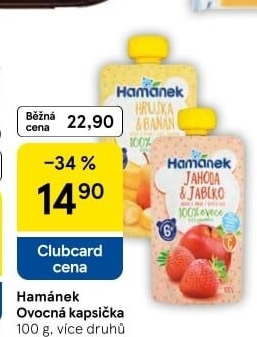 Kapsička ovocná Hamánek