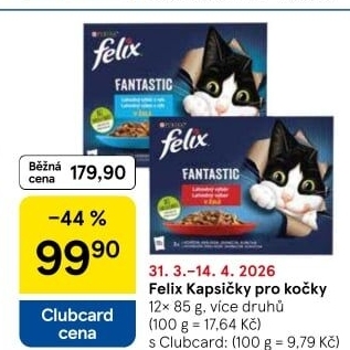 Kapsičky pro kočky Felix Purina