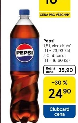 Limonáda Pepsi