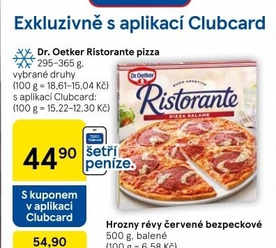 Pizza mražená Ristorante Dr. Oetker