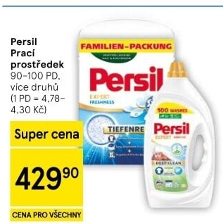 Prací prostředky Persil