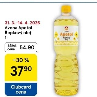 Řepkový olej Apetol