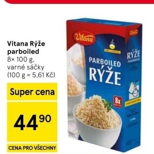 Rýže parboiled Vitana