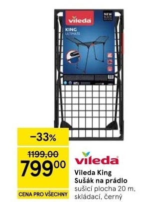Sušák na prádlo King Vileda