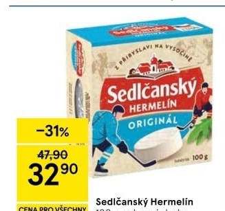 Sýr Hermelín Sedlčanský