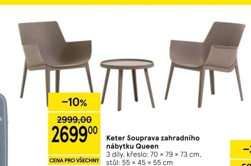 Zahradní nábytek Qeen Keter