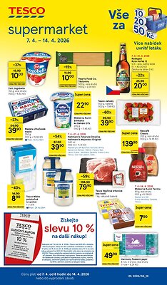 akční leták Tesco 7.4.2026-14.4.2026