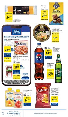 akční leták Tesco 7.4.2026-14.4.2026