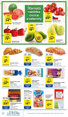 akční leták Tesco 7.4.2026-14.4.2026