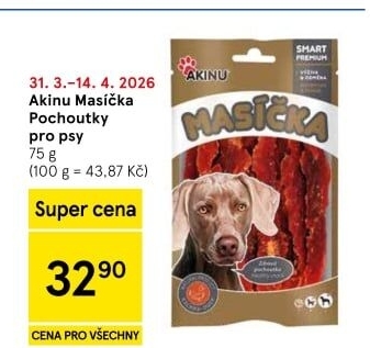Pamlsky pro psy Masíčka Akinu
